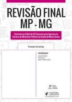 MP-MG - Revisão Final - Dicas Ponto a Ponto do Edital - 2ª Edição (2018) - JusPodivm