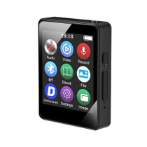 MP4/MP3 Player Fino Slim acompanha fone bluetooth, cartão de memória 16GB, pochete fitness