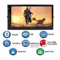 Mp5 2 din 7 poleg usb aux bluetooth esp. full touch