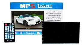 Mp5 2 Din Central Multimidia Etech Light Espelha Bluetooth