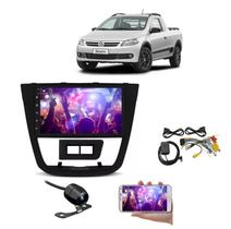 Mp5 9 Poleg Multimidia Moldura WIFI GPS Saveiro g5 2012 2013