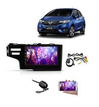 Mp5 9 polega Multimidia Moldura WIFI GPS Honda Fit 2015 2016