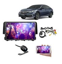 Mp5 9 polegada Multimidia Moldura GPS camera Civic 2020 2021