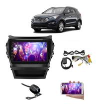 Mp5 9 polegada Multimidia Moldura GPS camera Santa Fe 13/19