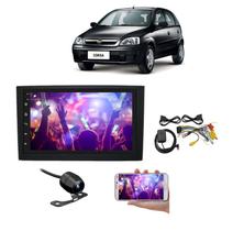 Mp5 9 Polegadas Multimidia Moldura WIFI GPS Corsa 2008 2009