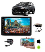 Mp5 Central Multimidia Moldura 2 Din Captiva 2008 Ate 2016 + Com Camera
