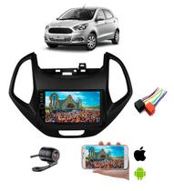 Mp5 Central Multimidia Moldura 2 Din Ford Ka 2018 2019 Camer