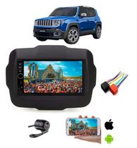 Mp5 Central Multimidia Moldura 2 Din Jeep Renegade + Camera