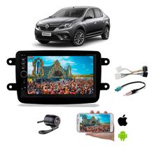 Mp5 Central Multimidia Moldura 2 Din Logan 2015 2016 Camera
