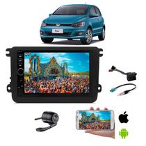Mp5 Central Multimidia Moldura 2 Din Vw Fox 2017 + Camera Mp5 Central Multimidia Moldura 2 Din Vw Fox 2017 + Camera