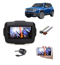 Mp5 Central Multimidia Moldura Jeep Renegade PCD + Camera