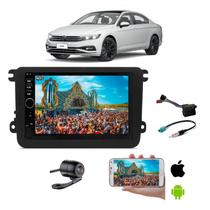 Mp5 Central Multimidia Moldura Passat 2007 2008 2009 +Camera