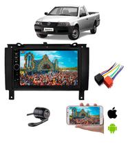 Mp5 Central Multimidia Moldura Saveiro G3 Super Surf Camera