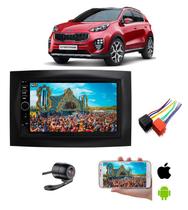 Mp5 Central Multimidia Moldura Sportage 2019 2020 + Camera