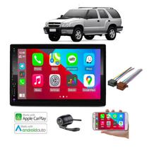 Mp5 Multimidia Android Auto Carplay Moldura Blazer 1997 1998