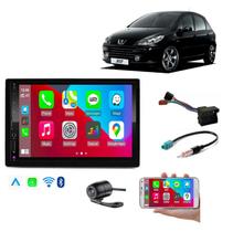 Mp5 Multimidia Android Auto e Carplay Peugeot 307 2003 2004