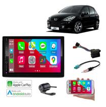 Mp5 Multimidia Android Auto e Carplay Peugeot 307 2005 2006