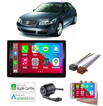 Mp5 Multimidia Android Auto e Carplay VW Bora 2001 2002 2003