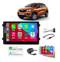 Mp5 Multimidia Android Auto iOS Carplay Kwid 2017 2018 2019