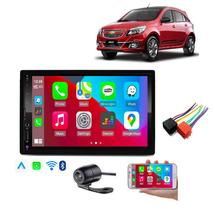 Mp5 Multimidia AndroidAuto e Carplay Moldura Agile 2009 2010