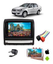 Mp5 Multimidia Moldura 2 Din Siena 2007 2008 2009 + Camera