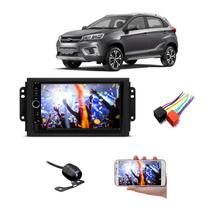 Mp5 Multimidia Moldura 2din Tiggo 2 2017 2018 2019 + Camera