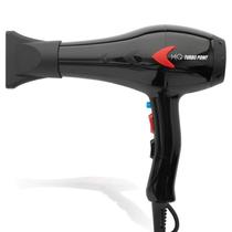 Mq Secador De Cabelo Turbo Point 2000W 220V Black