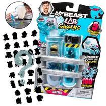 Mrbeast Lab Swarms Pack c/5 Mini Bonecos Surpresas