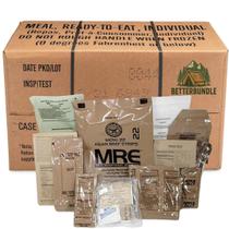 MRE BetterBundle Kit com 12 Unidades com Aquecedor para Sobrevivência MRE BetterBundle Kit com 12 Unidades com Aquecedor para Sobrevivência