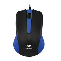 MS-20BL C3 Tech: Mouse Óptico com Design Confortável e Conexão USB para Navegação Eficiente