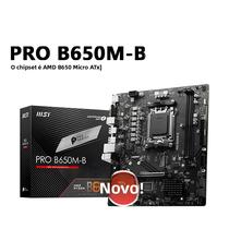 MSI PRO B650M-B Nova placa-mãe AMD B650 soquete AM5