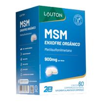 Msm Enxofre Orgânico Lauton 60 Comprimidos