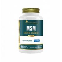 MSM Enxofre Orgânico + Vitamina C- 60 Cáps.- Flora Nativa