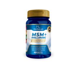Msm + Hyalluronic 60 Cápsulas - Herbolab