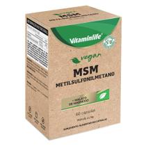 MSM + Malato De Magnésio Vegano 60 Cápsulas - Vitaminlife