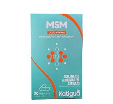 Msm Metilsulfonilmetano Dose Máxima 30 Caps - Katigua