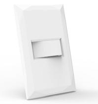 Mt - Cj Interruptor Simples Horizontal Mon. 4X2 Doha Branco Mt - Cj Interruptor Simples Horizontal Mon. 4X2 Doha Branco