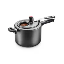 MTA Panela de Pressão Antiaderente com Visor de Vidro na Tampa 4,5L 6000 Grafite