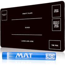 MTG Playmat Biouai costurado para Magic The Gathering com estojo tubular