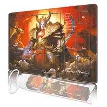 MTG Playmat cyaboyibo com zonas 24x14cm com bolsa de armazenamento