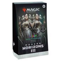 MTG Tricky Terrain Modern Horizons III Commander Deck Ingles