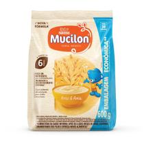 Mucilon Arroz e Aveia Cereal Infantil Sachê 600g