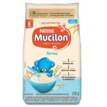 Mucilon Cereal Infantil Arroz Sachê 230g