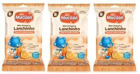 Mucilon Meu Primeiro Lanchinho Sabor Laranja E Banana C/3