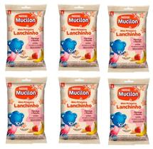 Mucilon Meu Primeiro Lanchinho Sabor Morango E Banana - C/6