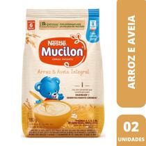 Mucilon sachet 180g arroz e aveia (c/2 und) - nestle - Nestlé