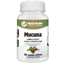 Mucuna 800mg 60caps nutrivitalle Mucuna 800mg 60caps nutrivitalle