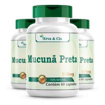 Mucuna Preta (Mucuna Ou Mucunã) 180 Cápsulas 500Mg