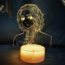 Mudança de cor LED 3D Night Light Mikeys para crianças e crianças