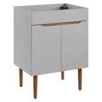 Mueble de baño Modway EEI-3918 Nogal Gris 60x46x81 cm
